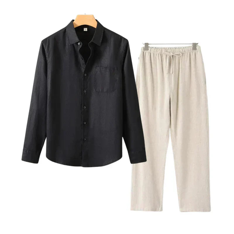 Navora - Linnen Combo Longsleeve