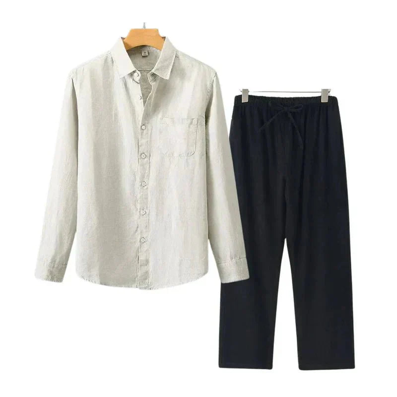 Navora - Linnen Combo Longsleeve