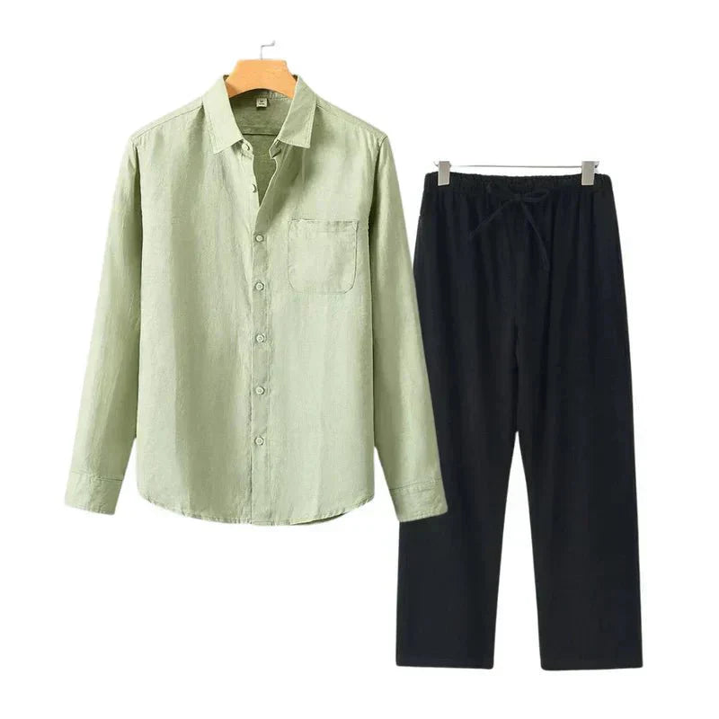Navora - Linnen Combo Longsleeve